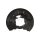 Spray Plate Brake Disc rear axle right steel TRISCAN for e.g. MB C-CLASS
