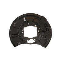 Spray Plate Brake Disc rear axle left steel TRISCAN for...
