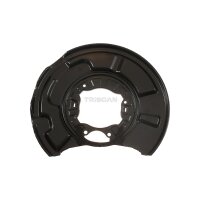 Spray Plate Brake Disc rear axle left steel TRISCAN for...