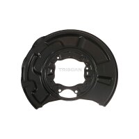 Spray Plate Brake Disc rear axle right steel TRISCAN for...
