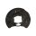Spray Plate Brake Disc rear axle right steel TRISCAN for e.g. MB E-CLASS