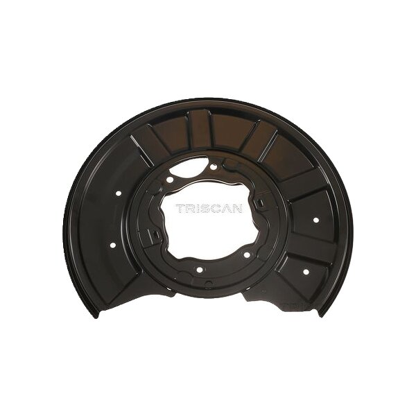 Spray Plate Brake Disc rear axle left steel TRISCAN for e.g. MB E-CLASS