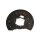Spray Plate Brake Disc rear axle left steel TRISCAN for e.g. MB E-CLASS