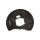 Spray Plate Brake Disc rear axle right steel TRISCAN for e.g. MB E-CLASS