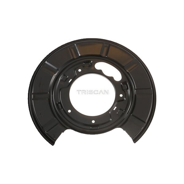 Spray Plate Brake Disc rear axle left steel TRISCAN for e.g. MB VITO