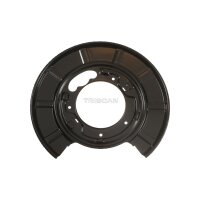 Spray Plate Brake Disc rear axle left steel TRISCAN for...