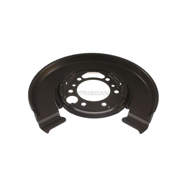 Spray Plate Brake Disc rear axle left steel TRISCAN for e.g. MB G-CLASS