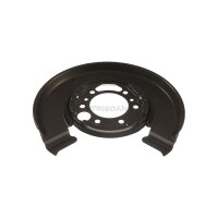 Spray Plate Brake Disc rear axle left steel TRISCAN for...