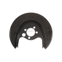 Spray Plate Brake Disc rear axle right steel TRISCAN for...