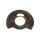 Spray Plate Brake Disc rear axle steel TRISCAN for e.g. MERCEDES-BENZ VITO