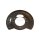 Spray Plate Brake Disc rear axle steel TRISCAN for e.g. MERCEDES-BENZ VITO