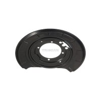 Spritzblech Bremsscheibe Hinterachse links Stahl TRISCAN...