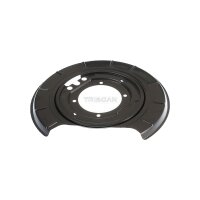 Spritzblech Bremsscheibe Hinterachse links Stahl TRISCAN...