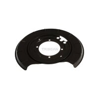 Spray Plate Brake Disc rear axle right steel TRISCAN for...