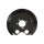 Spray Plate Brake Disc rear axle left steel TRISCAN for e.g. SAAB 9-3