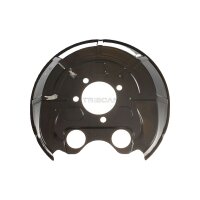 Spray Plate Brake Disc rear axle right steel TRISCAN for...