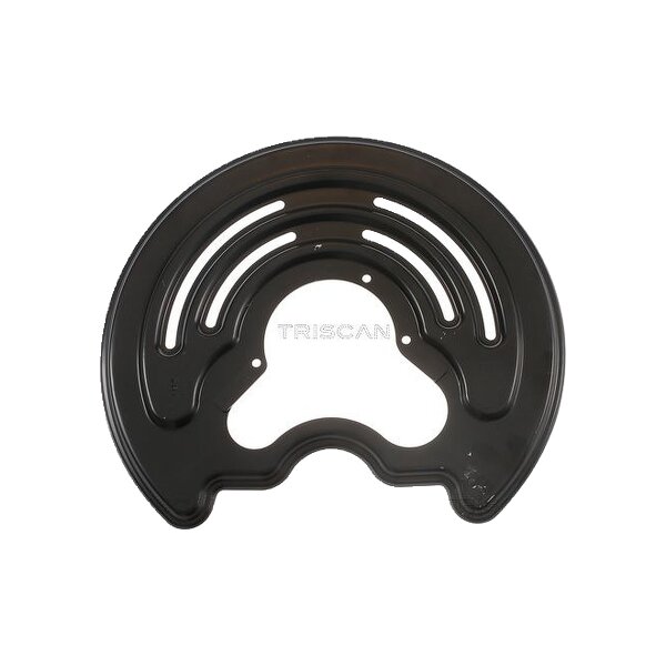 Spray Plate Brake Disc rear axle left steel TRISCAN for e.g. RENAULT TRAFIC