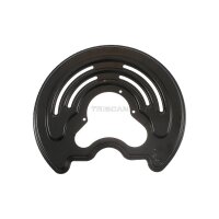 Spray Plate Brake Disc rear axle left steel TRISCAN for...