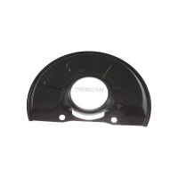 Spray Plate Brake Disc front axle left steel TRISCAN for...