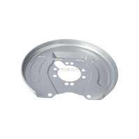 Spray Plate Brake Disc rear axle right steel TRISCAN for...