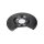 Spray Plate Brake Disc rear axle right steel TRISCAN for e.g. VOLVO 240