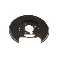 Spray Plate Brake Disc rear axle left steel TRISCAN for...