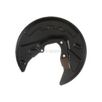 Spray Plate Brake Disc rear axle left steel TRISCAN for...