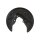 Spray Plate Brake Disc rear axle right steel TRISCAN for e.g. CITROËN C8