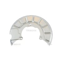 Spray Plate Brake Disc front axle right steel TRISCAN for...