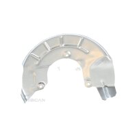 Spray Plate Brake Disc front axle right steel TRISCAN for...