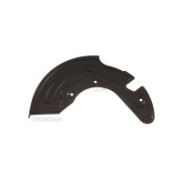 Spray Plate Brake Disc front axle left steel TRISCAN for...