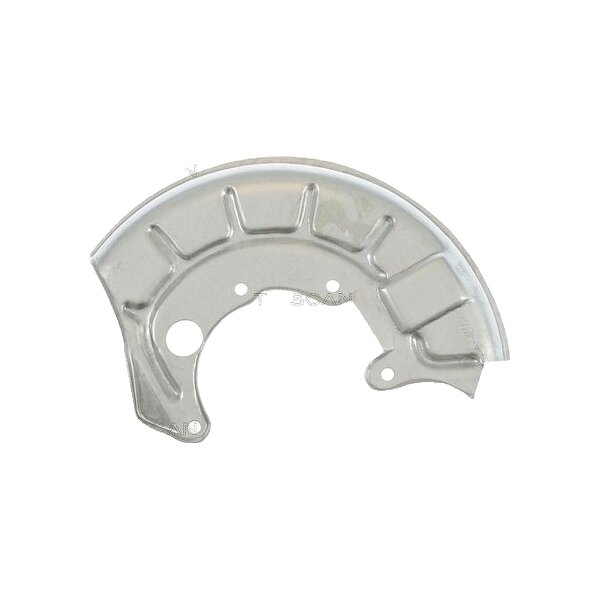 Spray Plate Brake Disc front axle left steel TRISCAN for e.g. VW GOLF