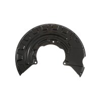 Spray Plate Brake Disc front axle left steel TRISCAN for...
