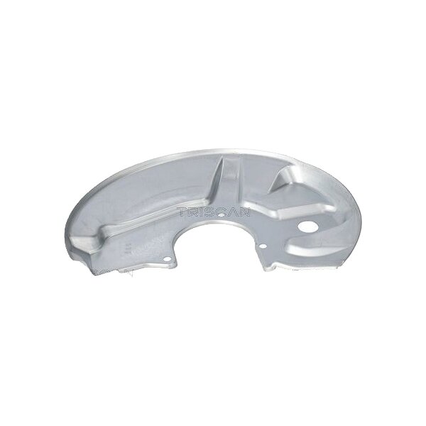 Spray Plate Brake Disc front axle right steel TRISCAN for e.g. VW POLO