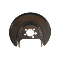 Spray Plate Brake Disc rear axle left steel TRISCAN for...