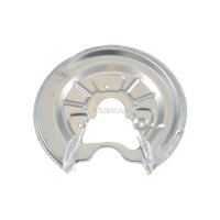 Spray Plate Brake Disc rear axle right aluminum TRISCAN...