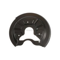 Spray Plate Brake Disc rear axle left steel TRISCAN for...