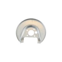 Spray Plate Brake Disc rear axle left steel TRISCAN for...