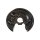Spray Plate Brake Disc rear axle right aluminum TRISCAN for e.g. AUDI A3