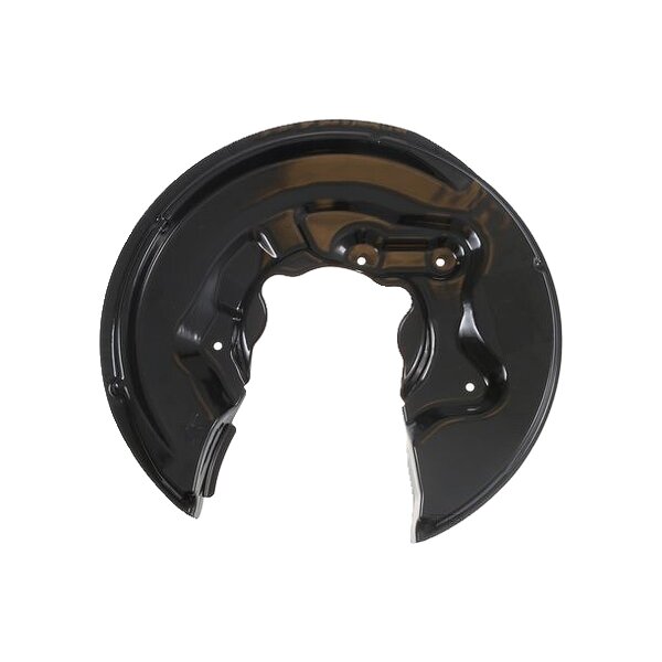 Spray Plate Brake Disc rear axle left aluminum TRISCAN for e.g. AUDI A3