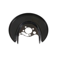 Spray Plate Brake Disc rear axle left steel TRISCAN for...