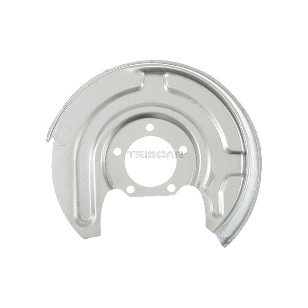 Spray Plate Brake Disc rear axle left steel TRISCAN for e.g. AUDI A6