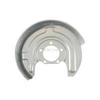 Spray Plate Brake Disc rear axle left steel TRISCAN for...