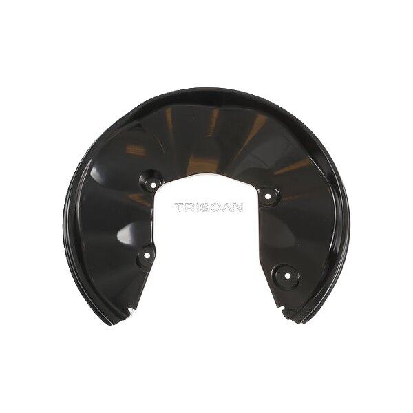 Spray Plate Brake Disc rear axle left steel TRISCAN for e.g. AUDI A6