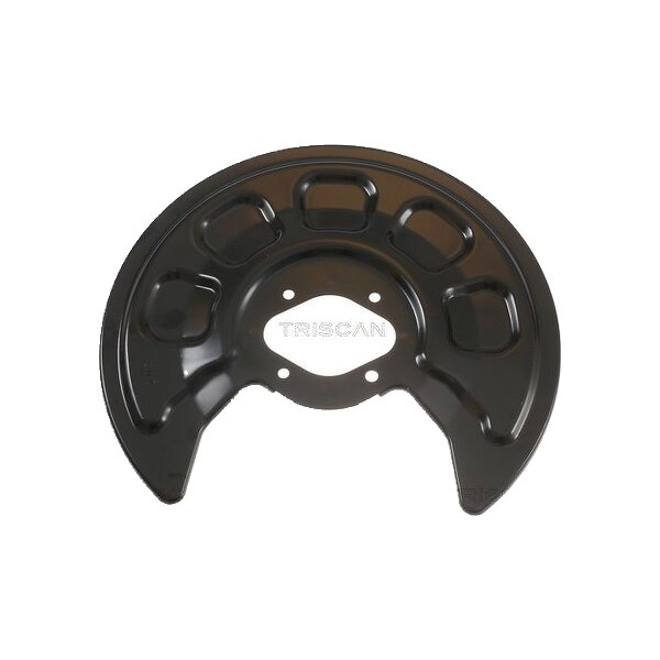 Spray Plate Brake Disc Rear Axle Steel TRISCAN for e.g. VW CADDY