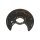 Spray Plate Brake Disc Rear Axle Steel TRISCAN for e.g. VW CADDY