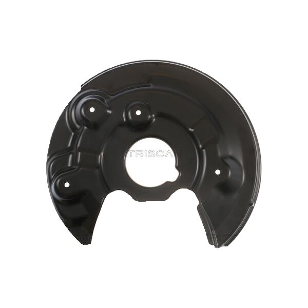 Spray Plate Brake Disc rear axle left steel TRISCAN for e.g. VW JETTA