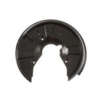 Spritzblech Bremsscheibe Hinterachse links Stahl TRISCAN...