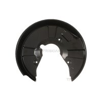 Spritzblech Bremsscheibe Hinterachse links Stahl TRISCAN...