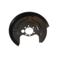 Spray Plate Brake Disc rear axle left steel TRISCAN for...